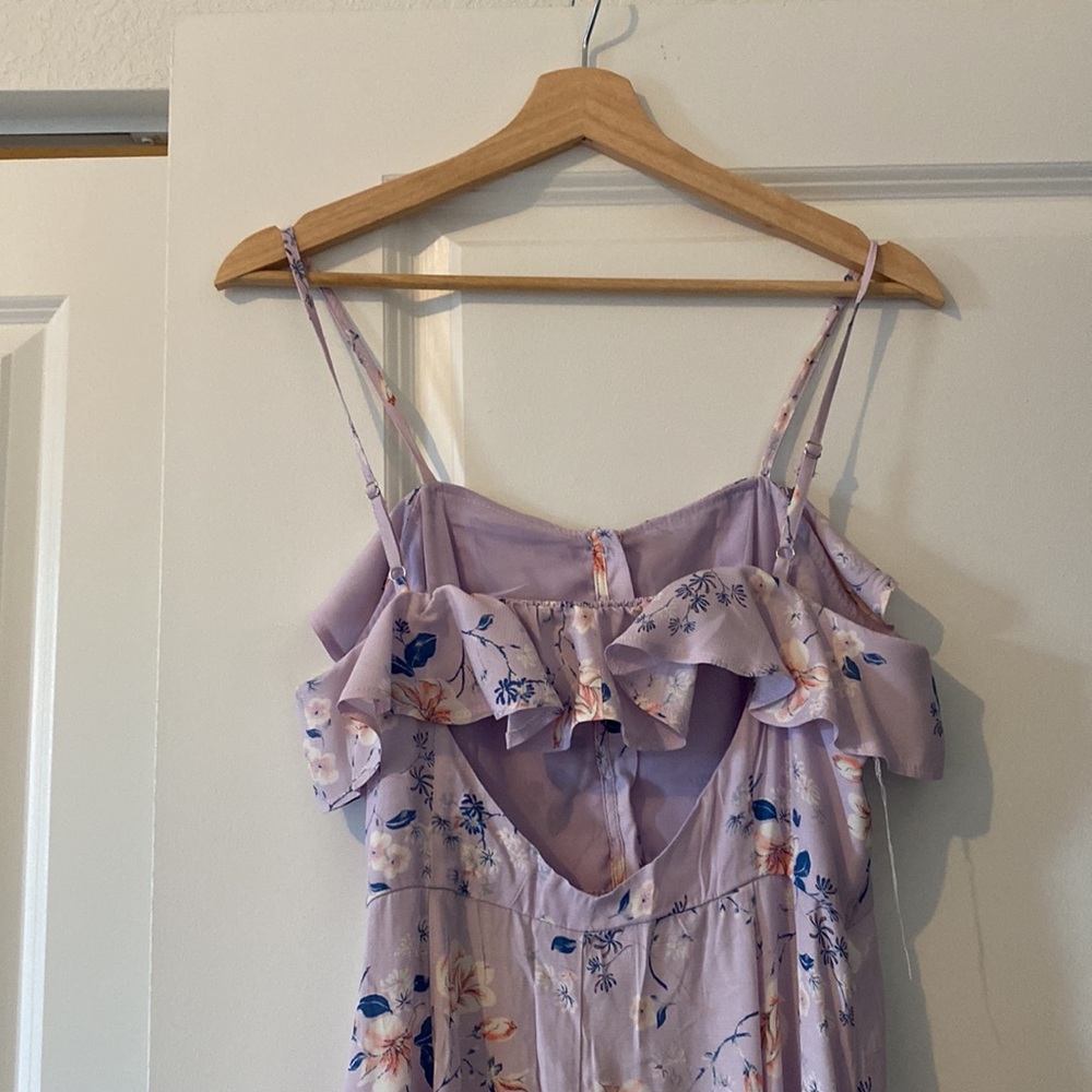 Forever 21 Lilac Floral Sundress - Picture 3 of 5
